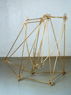 Badlands, ©1974<br>Brass. <br>
68h x 70w x 42d (inches), dimensions variable <br>
Estate of Charles Fahlen <br>
Exhibited:  Delaware Art Museum, 1996, Locks Gallery, 2000, Steven Wolf Fine Arts, 2008
