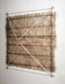 &quot;Untitled&quot;, ©1973<br>Resin, wire, paint, wood and plaster. <br>
Estimated: 39h x 39w x 12d (inches) <br>
Private collection, NYC <br>
Photo by Peter Lester <br>
Exhibited: Henri 2 Gallery, 1974
