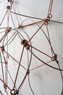 Boggle (detail), ©2007<br>Monel wire rope, round copper rod, and lead. <br>
28h x 20w x 11.5d (inches), dimensions variable <br>
Estate of Charles Fahlen <br>
Photo by Kelly McManus <br>
Exhibited: Steven Wolf Fine Arts, 2007, Quicksilver Mine Co., 2012